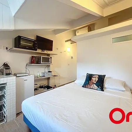 شقة Charmant, Climatise, Dans Un Ancien Palace A - Fr-1-647-45 مينتون